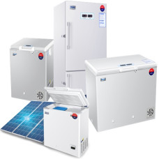 Tủ bảo quản vắc xin, sinh phẩm năng lượng mặt trời, 2 dải nhiệt độ, 160 lít Haier HTCD-160