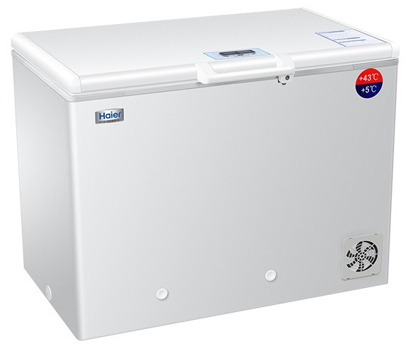 Tủ bảo quản vắc xin, sinh phẩm năng lượng mặt trời, 2 dải nhiệt độ, 90 lít Haier HTCD-90