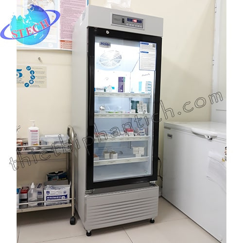 Tủ bảo quản Vắc-xin (vaccine) 260 lít, cửa kính Haier HYC-260 (2 - 8oC) 