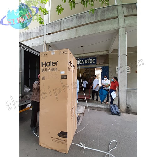 Tủ bảo quản Vaccine 360 lít, 2 - 8 độ C, cửa kính Haier HYC-360 