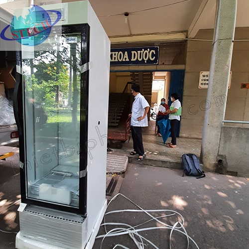 Tủ bảo quản Vaccine 360 lít, 2 - 8 độ C, cửa kính Haier HYC-360 