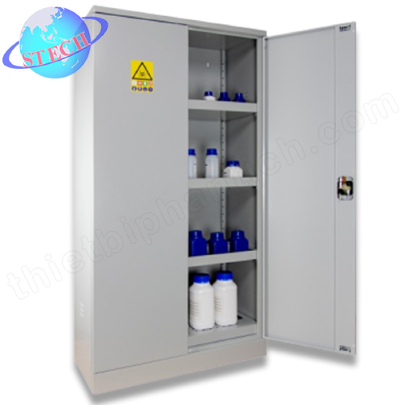 Tủ bảo quản thuốc /hóa chất/ sản phẩm nguy hiểm 240 lít (tủ cao, 2 cánh) Range 14.L ECOSAFE AL305