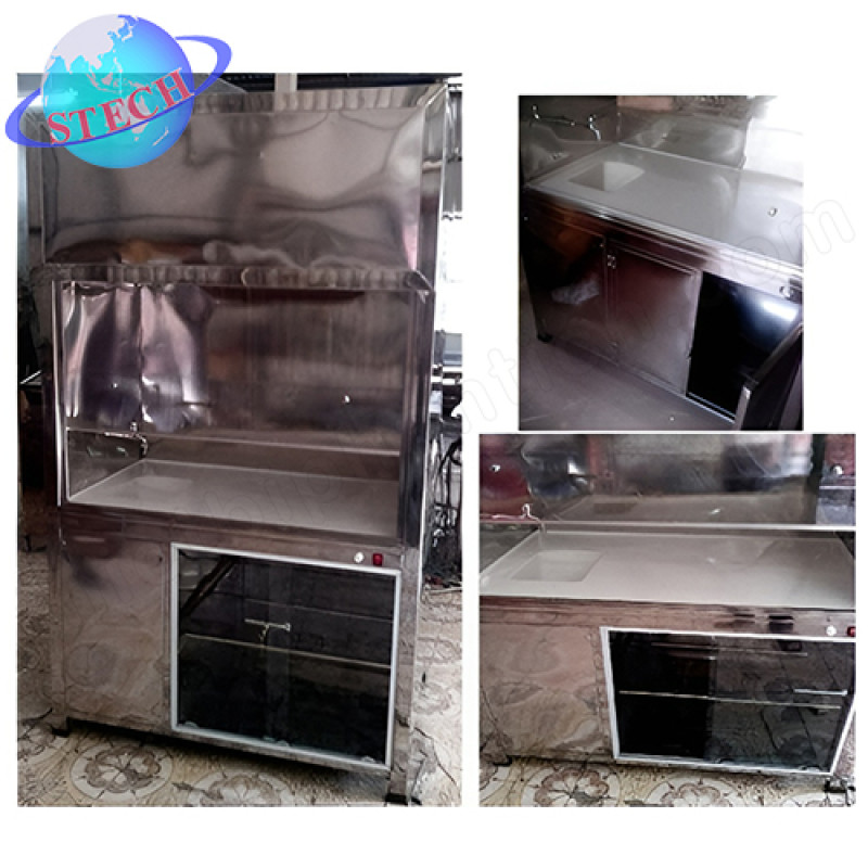 TỦ HÚT KHÍ ĐỘC MẶT COMPOSITE STC 80-130