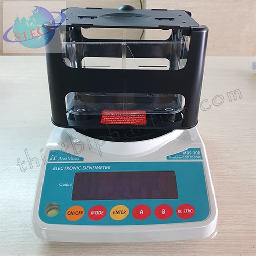 Cân tỉ trọng của Nhật MDS-300 ảnh thực tế