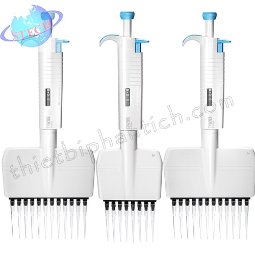 Micropipet 8 kênh hấp tiệt trùng, thể tích điều chỉnh DLab MicroPette Plus
