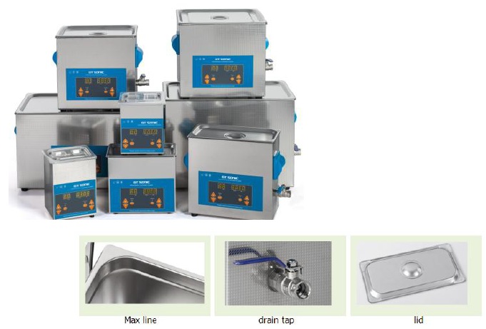 Hình ảnh dòng bể rửa siêu âm đa năng GT SONIC - QTD series